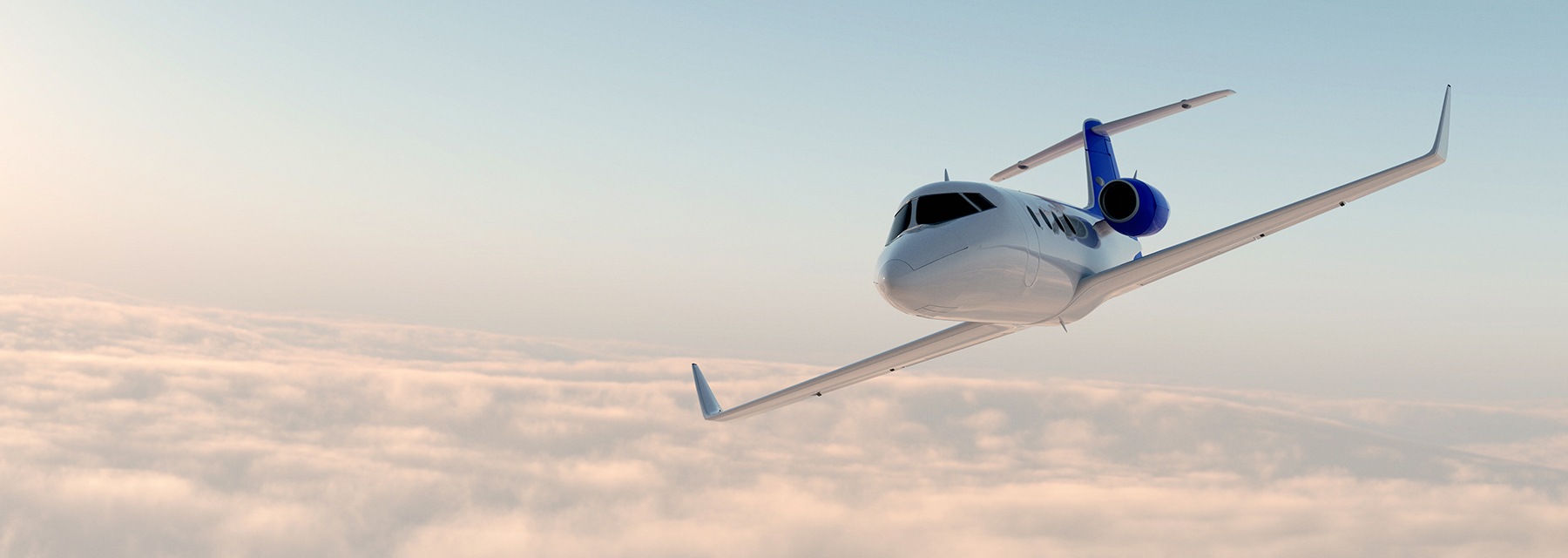 plane flying above the clouds