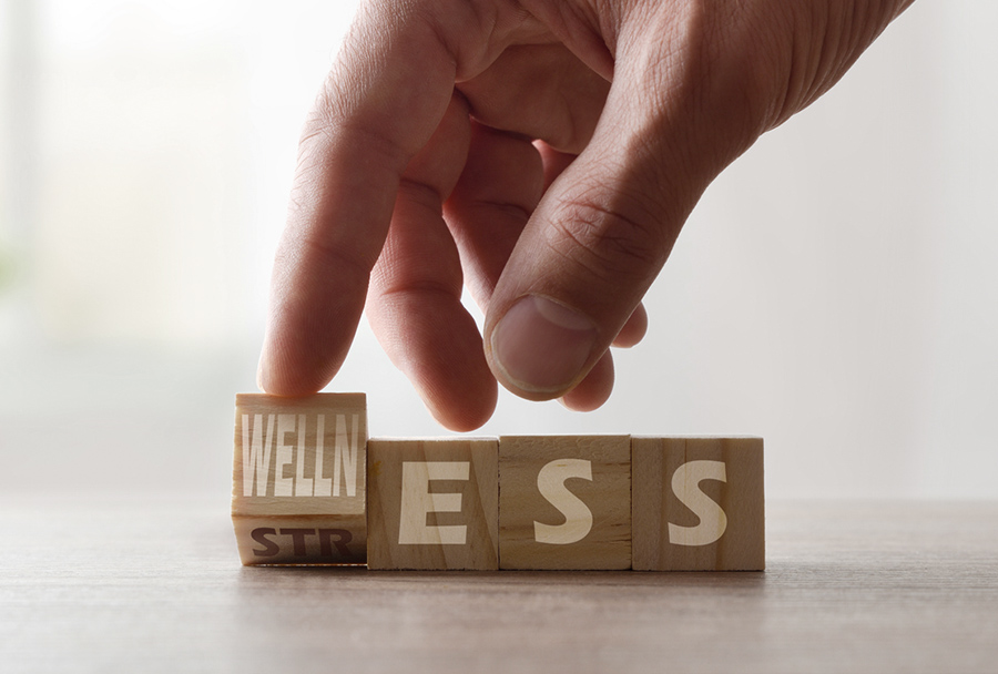 Wellness replacing stress